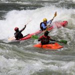 Kayaking along the Nile