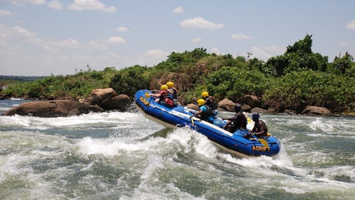 Rafting in Jinja